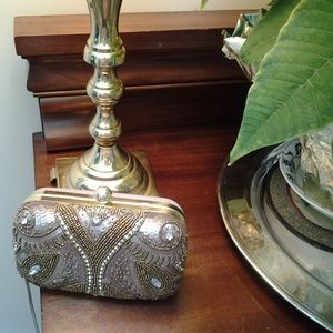 Handbag, shoulder chain and clutch, NWOT